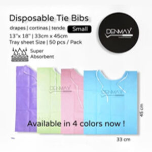 Patient Bib Tie Type  Small